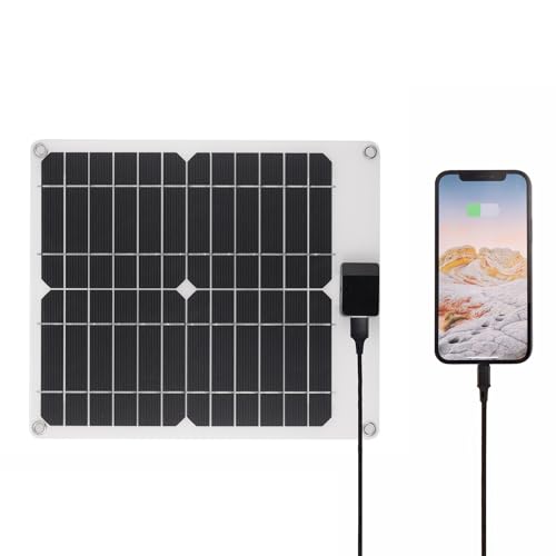 RASTKY 15W*4 5 V 12 V Solar Panel Car Batterie Ladegerät Tragbare Wasserdichte Stromversorgung Batterie Ladegerät für Autoboot RV -Telefone Laptop Sportkamera (2) von RASTKY