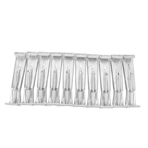 RASTKY 20-pcs Heavy-Duty-Gutter-Halterung mit Voreinerhalteten Schraubenverletzungen Gefallener Dachrinnen von RASTKY