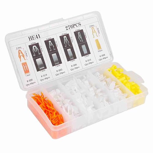 RASTKY 270pcscar Konsole Dashboard -Panel -Trimmclips Nieten Fastenkit von RASTKY