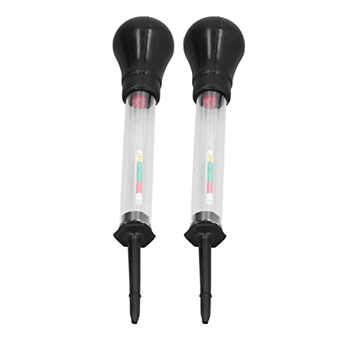 RASTKY 2pcs Hydrometer -Kit -Elektrolytdichte Messung Glas Hydrometer Tester Werkzeug mit 1,100 Bis 1,300 Messbereich Ideales Auto, Boot und Spielzeugbatterien Genau 0,005 RASTKY 2pcs Hydrometer -Kit -Elektrolytdichte Messung Glas Hydrometer Tester Werkzeug mit 1,100 Bis 1,300 Messbereich Ideales Auto, Boot und Spielzeugbatterien Genau 0,005 von RASTKY