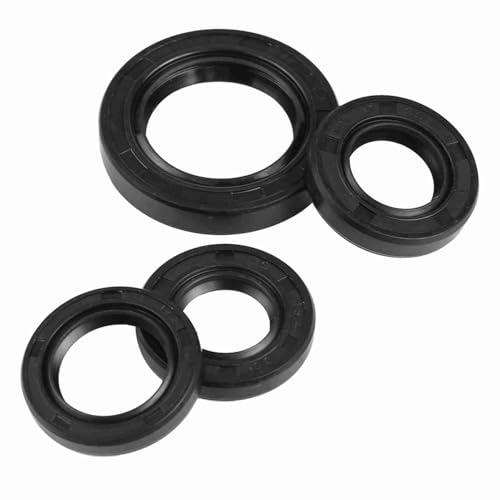 RASTKY 4 Stcs Motor Kurbelwellenradkoffer Öldichtung für die Meisten GY6 139 QMB -Roller von RASTKY