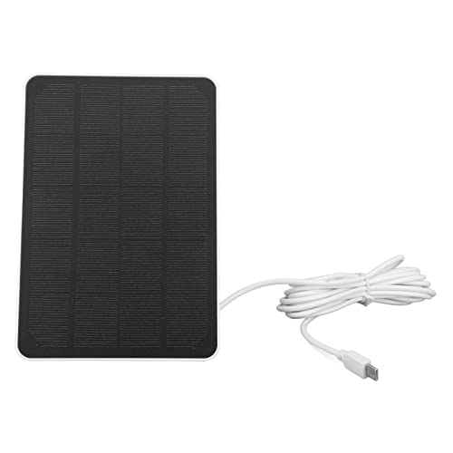 RASTKY 4W 5V Solarpanel Wireless Kamera, Wasserdichte Solar -wiederaufladbare Überwachungskamera der Batterie mit Mount von RASTKY