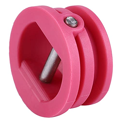 RASTKY 5pcs 2,5 cm Surfboard -Leine -Stecker Set Ständer Paddleboard Kajakzubehör Schwarzer Kunststoff mit Edelstahlstift (Rot) von RASTKY