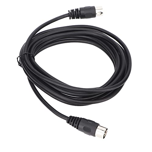 RASTKY 6 Pin Din Kabel Männlich zu Männlichen Digitalen Geräten - Steckerverbindungs ​​-Verlängerungskabel - Ideale Computerperipheriegeräte und Programmierer (3 Meter / 9,84 Fuß) von RASTKY