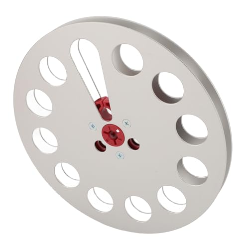RASTKY 7 Zoll 1/4 Leere Klebeband -Rolle - Aluminium Legierungs Geräusch Klebeband Forstuder Decks (SILVER) von RASTKY