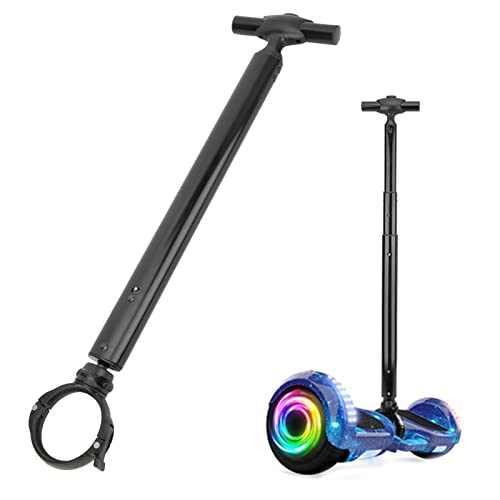 RASTKY Aluminium Teleskop Griffsteuerstent Stent Accessoire Elektrische Selbstausgleichsrichter - Langlebige, Einstellbare, Anti Lenker Verbesserte Stabilität Geeignete und Erwachsene (Black) von RASTKY