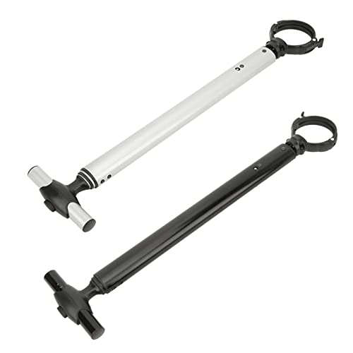 RASTKY Aluminium Teleskop Griffsteuerstent Stent Accessoire Elektrische Selbstausgleichsrichter - Langlebige, Einstellbare, Anti Lenker Verbesserte Stabilität Geeignete und Erwachsene (Silver) von RASTKY