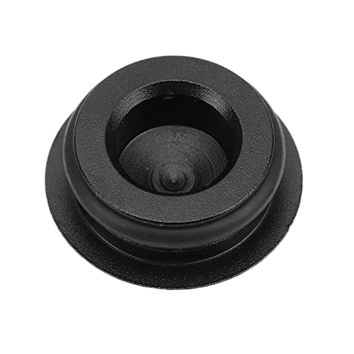RASTKY Aluminiumlegierungskurbel Staubbedeckung Mountain- und Straßenräder - Kompatibel mit 22-25 Mm Hohlen Kurbel (Schwarze Staubbedeckung 1) von RASTKY