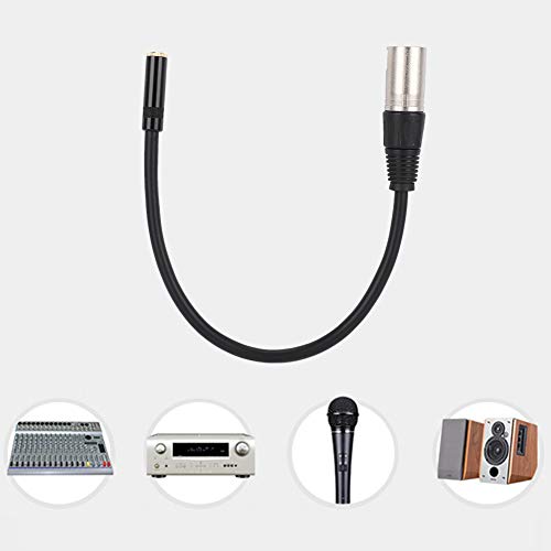 RASTKY Ausgewogenes Adapterkabel - 3,5 Mm Weiblich zu XLR Männlichen Zinklegungs -Schnittstellen Adapter Kabelkabelkabel Musikinstrumente/Live Sound & Bühne RASTKY Ausgewogenes Adapterkabel - 3,5 Mm Weiblich zu XLR Männlichen Zinklegungs -Schnittstellen Adapter Kabelkabelkabel Musikinstrumente/Live Sound & Bühne von RASTKY
