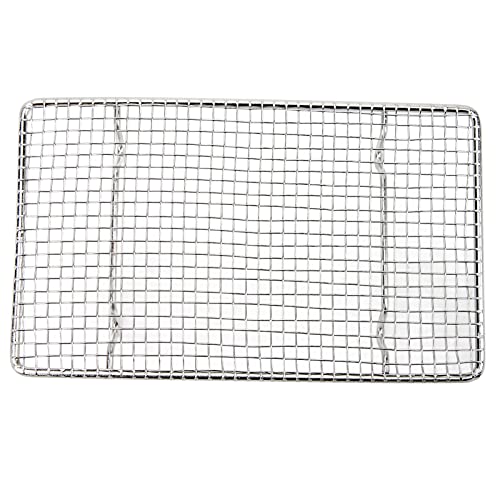 RASTKY BBQ Grill Mesh Rack Rechteckig Grill Rost Spülmaschine Safer Rostloser Edelstahlgrill - Backen von Home & Kitchen Barbecue von RASTKY
