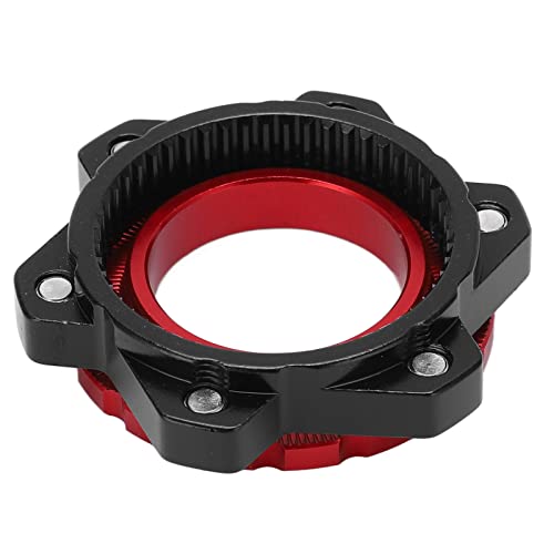 RASTKY Centrelock zu 6- Adapter-Locking Aluminiumlegierung Hub-Adapter durch Achsenzentren, die mit Bergbikes Kompatibel Sind (Rot) von RASTKY