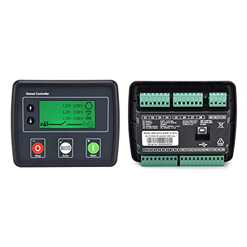RASTKY DSE4520 -Generator -Controller mit LCD Anzeige Self Starting 3PHASE Netzdetektionskontrollplatine -, Gas und Benzingeneratoren, Automatische Schalt und Überwachung RASTKY DSE4520 -Generator -Controller mit LCD Anzeige Self Starting 3PHASE Netzdetektionskontrollplatine -, Gas und Benzingeneratoren, Automatische Schalt und Überwachung von RASTKY