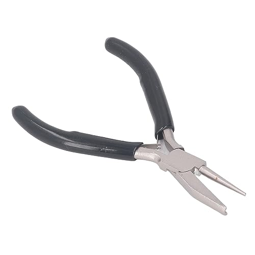 RASTKY Drahtschlaufezange Schmuck - 5 Zoll Halbe Konkave Runde Nasenzange mit Kohlenstoffstahldrahtverpackung und Handwerk RASTKY Drahtschlaufezange Schmuck - 5 Zoll Halbe Konkave Runde Nasenzange mit Kohlenstoffstahldrahtverpackung und Handwerk von RASTKY