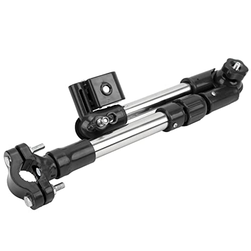 RASTKY Edelstahl 360 ° Regenschirme -Ständer, Kinderwagen, Rollstühle und Elektrofahrräder (Einziehbares Schwarz) von RASTKY