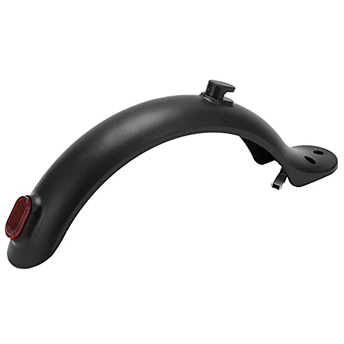 RASTKY Electric Scooter Heck Mugguard mit Haken und Rücklicht M365, M365 Pro, 1s, Lite, Pro2 - Schutzersatz (Black) von RASTKY