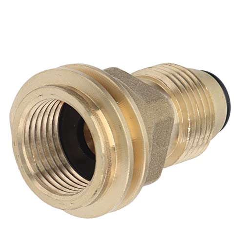 RASTKY G1/2 Weibliche Gewinde Propan -Tankadapter Messing Luftdicht -Anschlussgasofen Konvertierungsanschluss Grillstecker und Schläuche von RASTKY