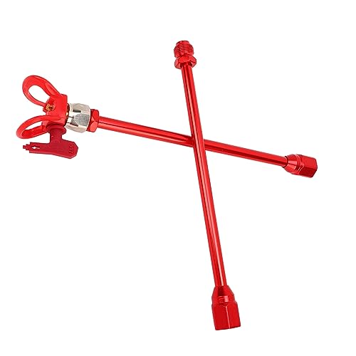 RASTKY G7/8 Sprühverlängerungsstange 2pcs Edelstahl -Sprühkostenspitze -Stahl Stehpol Ersatzhome und Erosionsbeständigkeit (Rot) von RASTKY