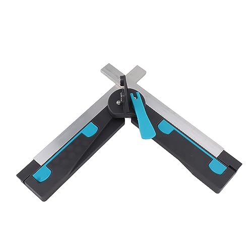 RASTKY Gehrungssäge -Protraktor -Werkzeug Mitre Messung des Schneidwerkzeugs 30 Bis 180 Grad Winkel Genauige Aluminiumlegierung für Holzbearbeitung Präzisionswinkel Finder von RASTKY