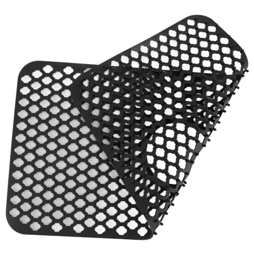 RASTKY Großer Hohl Isolierender Waschbeckenküchenspüle, Nicht Rutsches Multifunktionales Silikon-Waschbeckenmattenschutz (BLACK) von RASTKY
