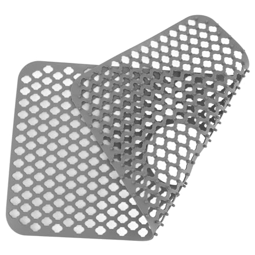 RASTKY Großer Hohl Isolierender Waschbeckenküchenspüle, Nicht Rutsches Multifunktionales Silikon-Waschbeckenmattenschutz (GRAY) von RASTKY