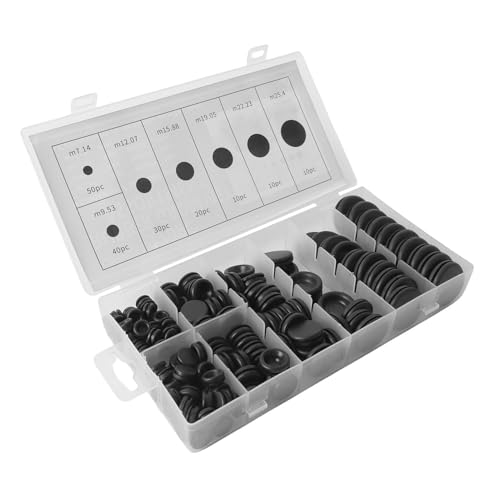 RASTKY Gummi-Jährstoff-Kit mit Wärmesicherem Wetterfestem Kabel, Schlauch- und Rohrstudien, M7.14-M25.4, für Automobil-Wohnmobilboot, Ventile, Organisieren von Drähten RASTKY Gummi-Jährstoff-Kit mit Wärmesicherem Wetterfestem Kabel, Schlauch- und Rohrstudien, M7.14-M25.4, für Automobil-Wohnmobilboot, Ventile, Organisieren von Drähten von RASTKY