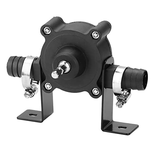 RASTKY Haushalt Elektrische Handbohrmaschine Angetriebene Wasserpumpe Selbst -Priming -Pumpe Wasser und Ölübertragung, Tragbarer und Kompakter Designgarten und Hausgebrauch von RASTKY