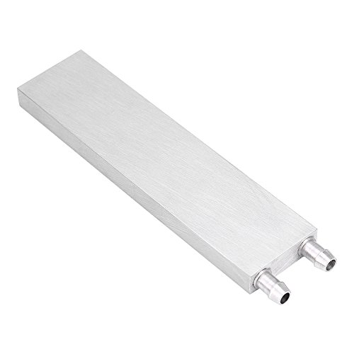RASTKY Hocheffizienz Aluminium CPU Kühler Wasserkühlblock Flüssiger Wasserkühler Kühlkörper 408012 Mm Elektronik/Computer & Zubehör/Computerkomponenten/interne Comp Comps (40 * 160 * 12 mm) von RASTKY