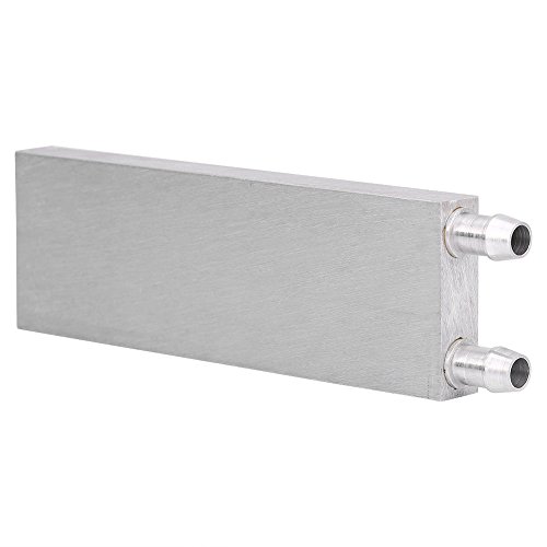 RASTKY Hocheffizienz Aluminium CPU Kühler Wasserkühlblock Flüssiger Wasserkühler Kühlkörper 408012 Mm Elektronik/Computer & Zubehör/Computerkomponenten/interne Comp Comps (40 * 80 * 12 mm) von RASTKY