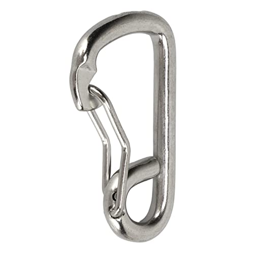 RASTKY Hochleistungs -Feder -Snap Haken für Tauchgeräte Frühlingsschnapphaken 316 Edelstahl Marine Grad Langlebige Karabiner Clips für Camping und Wandern RASTKY Hochleistungs -Feder -Snap Haken für Tauchgeräte Frühlingsschnapphaken 316 Edelstahl Marine Grad Langlebige Karabiner Clips für Camping und Wandern von RASTKY