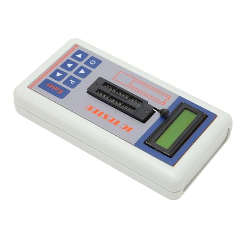 RASTKY IC Tester Integrated Circuit Messgerät mit 5V 3,3V -Automatikmodi, Multifunktionstransistor IC Tester Grenzflächen -Schnittstellenchips, Optocoppler von RASTKY