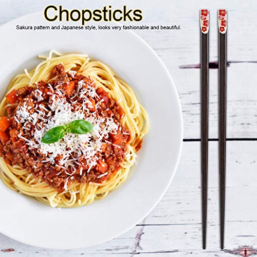 RASTKY Japanesechopsticks Witpatter - Wiederverwendbare Holzstäbchen und BeautifulHome oder Geschenke - 1 Paar (#1) von RASTKY