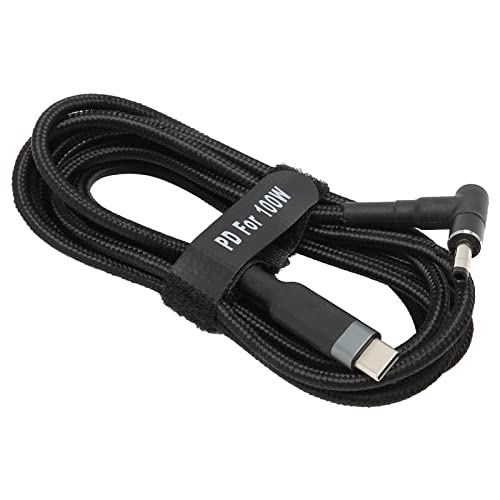 RASTKY Jorindo USB Typ C zu Kabel 5A 100W Stromkabel Laptops 4.0x1.7mm PD Schnelles Laden 2 M Leicht (JD0610-2 (2 Meter)) von RASTKY