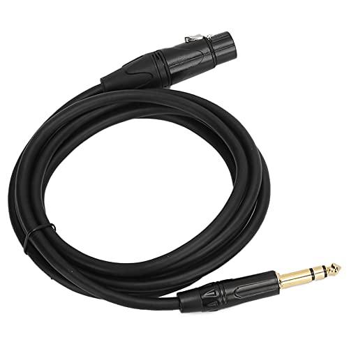 RASTKY Jorindo XLR Weiblich Bis 1/4 Zoll 6,35 Mm Ausgeglichenes Mikrofonkabel - 22AWG Sauerstoffkupfer mit Abschirm (JD6001-1m) von RASTKY