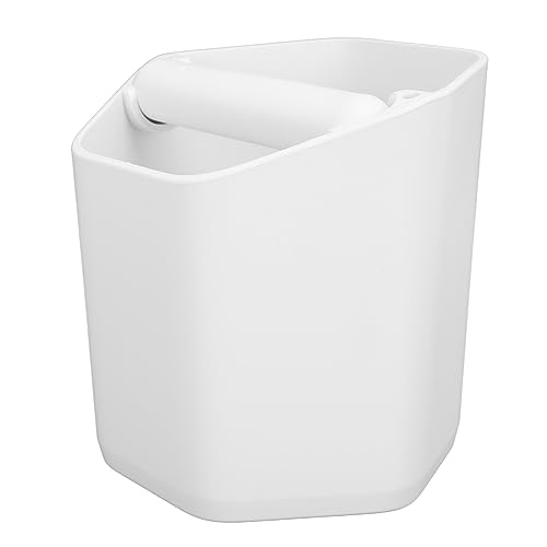RASTKY Kaffee-Klopfen-Karton Große Kapazität Kaffeegelände-Knockbox mit Abnehmbar (WHITE) von RASTKY