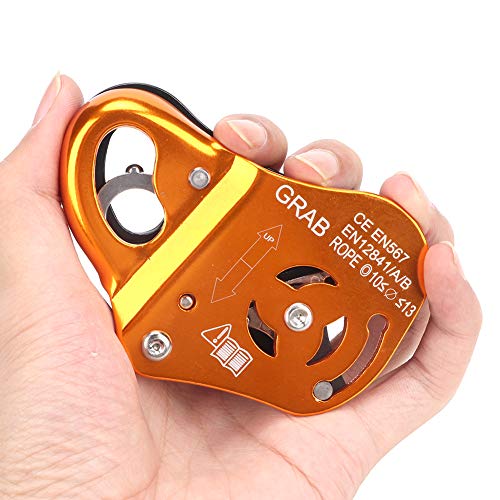 RASTKY "Klettern Ascender Fall Protection Device - Outdoor Climbing Grab Seil Selbstverriegelung Herbstschutz von RASTKY