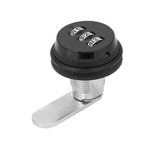 RASTKY Kombination CAM Lock Passwort Codierte Sperre Zinklegungskennwort Kombination Camlock Locker Drei -Ziffern -Pass Protektor Tools & Home Improvement/Hardware/Vorhängeschloss & (BLACK) von RASTKY