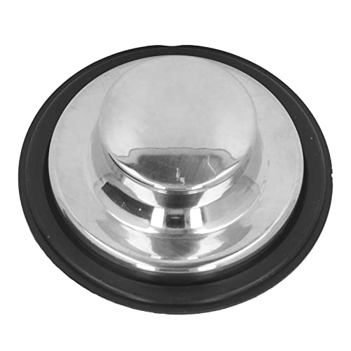 RASTKY Küchenspüle Stopper Edelstahl -Müllabdeckungsabdeckung | 86mm OD -Gummiversiegelung | Ofes Waschbecken Abflussstopper RASTKY Küchenspüle Stopper Edelstahl -Müllabdeckungsabdeckung | 86mm OD -Gummiversiegelung | Ofes Waschbecken Abflussstopper von RASTKY