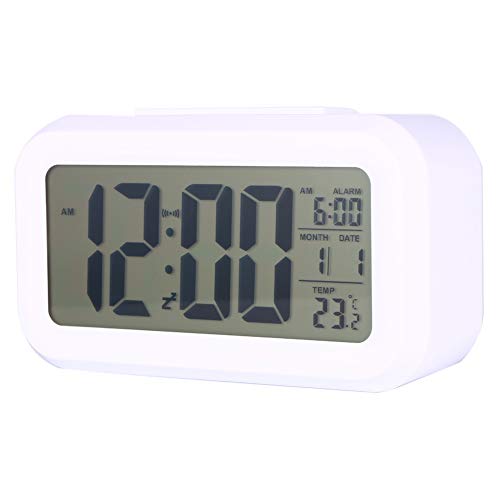 RASTKY LED -Hintergrundbeleuchtung Digital Wecker Temperaturkalender Display - Großer LCD Snooze Schreibtisch Uhr nach Hause, und Autogebrauch RASTKY LED -Hintergrundbeleuchtung Digital Wecker Temperaturkalender Display - Großer LCD Snooze Schreibtisch Uhr nach Hause, und Autogebrauch von RASTKY