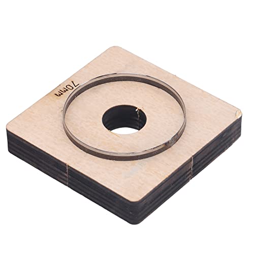 RASTKY Lederschneider -Werkzeug, Lederschneidemittel Runde Form Punch Cutter Buy Form 70 Mm Durchmesser für Papierkautschuk + Lederstauchten von RASTKY