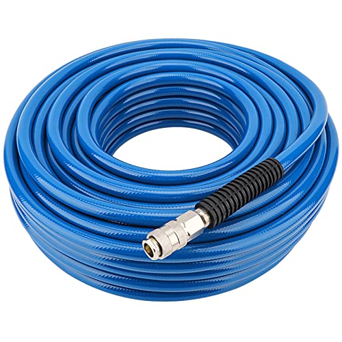 RASTKY Linieschlauch - 30 M Flexibler Pneumatischer PVC -Schlauch mit Schnellem Steckverbindungsanzug RASTKY Linieschlauch - 30 M Flexibler Pneumatischer PVC -Schlauch mit Schnellem Steckverbindungsanzug von RASTKY