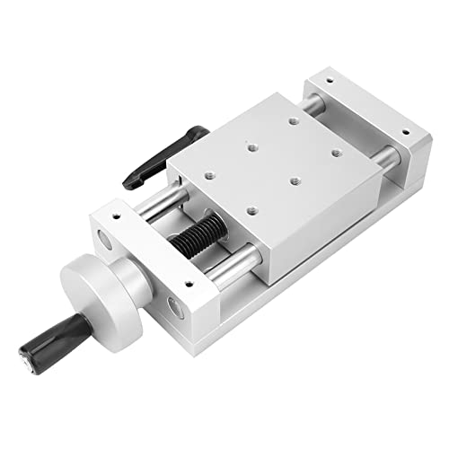 RASTKY Manuelle Stufe Schiebetisch Schiene Stufe 80 * 80 Mm mit Hoher Genauigkeit und - Industrielle und Wissenschaftliche Bewegungsprodukte (Hub 50mm) von RASTKY