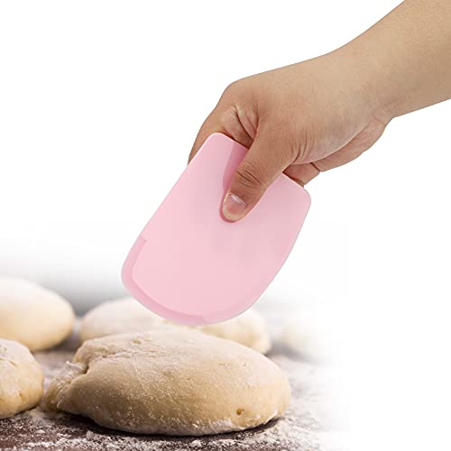 RASTKY Mehrzweck-Backschaber-Creme-Spatel-Gebäckwerkzeuge Weich (PINK) von RASTKY