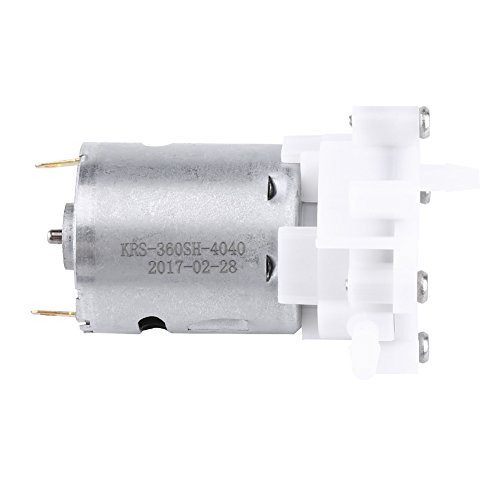 RASTKY Mini-Zahnradpumpe DC 3-12V Selbstpriming-Wasserpumpenwerkzeug mit RS-360SH-Motor für Aquarium und Bonsai-Mikrowasserpumpe für Kühlsysteme von RASTKY