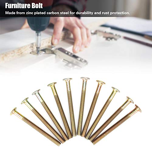 RASTKY Möbel M6 70 Mm Kohlenstoffstahlanschluss Befestigungselement mit 6 Mm Barrelmuttern - 10pcs Set RASTKY Möbel M6 70 Mm Kohlenstoffstahlanschluss Befestigungselement mit 6 Mm Barrelmuttern - 10pcs Set von RASTKY