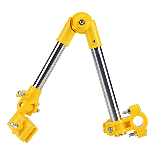 RASTKY Multifunktional Edelstahl -Regenschirmstütze Unterstützung für Fahrrad- oder Rollstuhlgebrauch (Yellow) von RASTKY