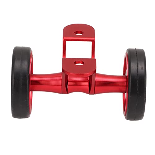 RASTKY Mutguard Easywheel Doppel -Roller - und Klappbikes Leichtes Aluminiumlegierungs Design (Rot) von RASTKY