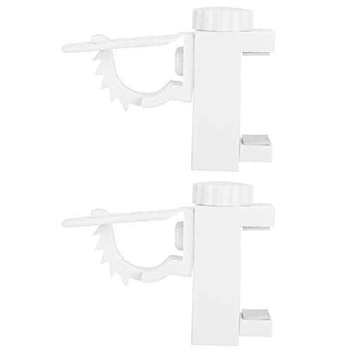 RASTKY Nägelfreie Verstellbare Vorhangstangenhalter Mehrzweck Hangestange Klemme Hügel Organizer 1 Kg-2 Kg Ladungskapazität Kein Bohrclip für Badezimmer Küche RASTKY Nägelfreie Verstellbare Vorhangstangenhalter Mehrzweck Hangestange Klemme Hügel Organizer 1 Kg-2 Kg Ladungskapazität Kein Bohrclip für Badezimmer Küche von RASTKY