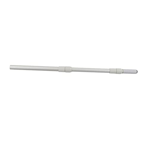RASTKY Premium 120 cm Poolreiniger Teleskopstange mit Verstärktem Aluminiumlegierunggriff - Ideale Verbindungsreinigungsnetze, Bürsten und Staubsauger Effektive Swimmingpool -Wartung (mit von RASTKY