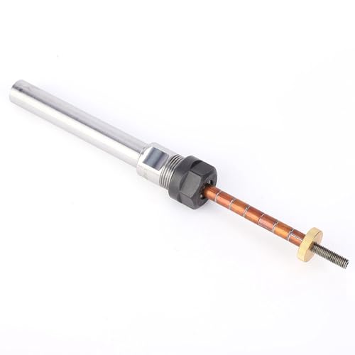 RASTKY Premium -Holzbearbeitung Stift Dreh Dorn - 6 Mm Durchmesser Stahl Drehstift Stift Dreh (Gerader Griff) von RASTKY