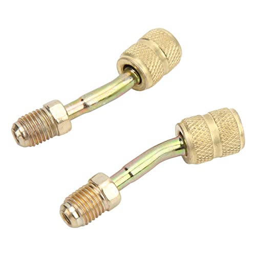 RASTKY R410A -Adapter -Split System, 2 PCs Ladevakuumanschluss Adapter 5/16 "weiblich Bis 1/4" Männlicher HLK und Kälteservice RASTKY R410A -Adapter -Split System, 2 PCs Ladevakuumanschluss Adapter 5/16 "weiblich Bis 1/4" Männlicher HLK und Kälteservice von RASTKY